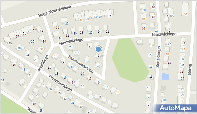 Starogard Gdański, Szturmowskiego Piotra, 5, mapa Starogard Gdański