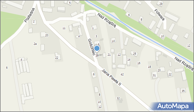 Stary Kraszew, Szkolna, 19, mapa Stary Kraszew