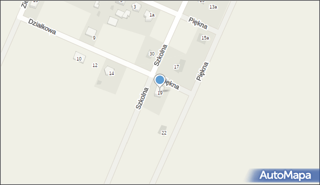 Strzelno, Szkolna, 19, mapa Strzelno