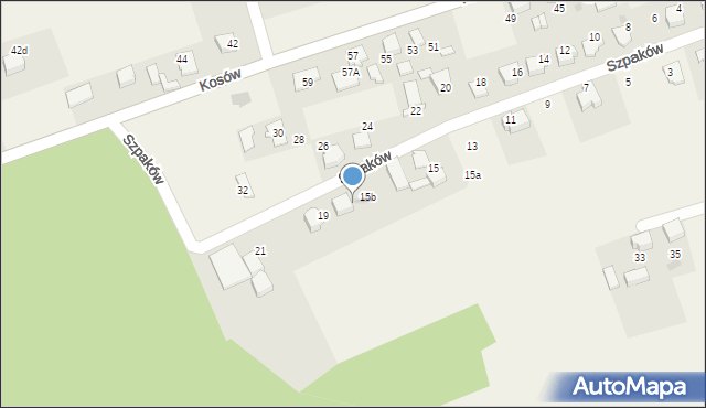 Studzienice, Szpaków, 17, mapa Studzienice