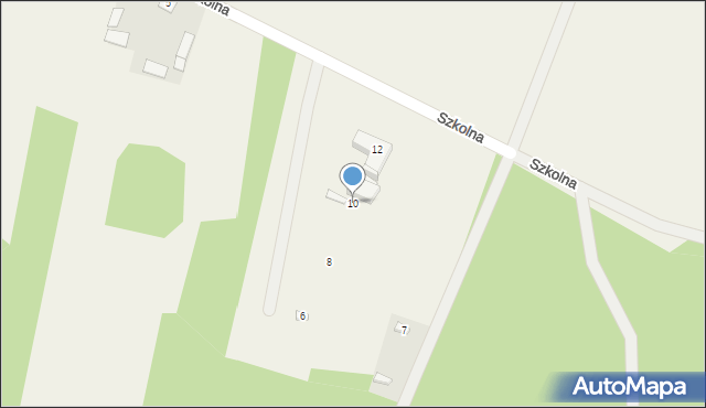 Suchcice, Szkolna, 10, mapa Suchcice