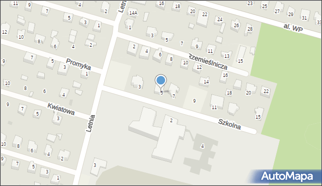 Sulęczyno, Szkolna, 5, mapa Sulęczyno