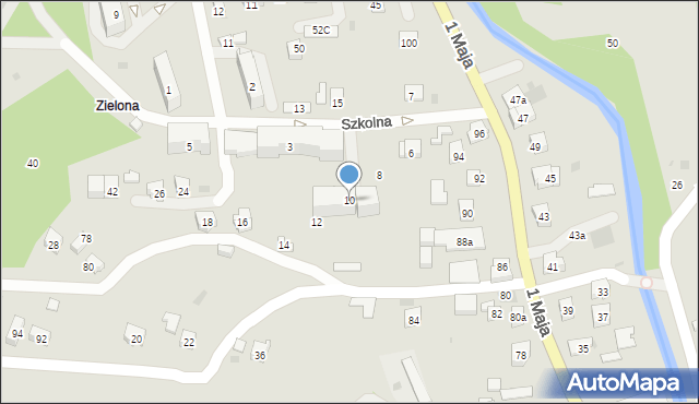Sułkowice, Szkolna, 10, mapa Sułkowice