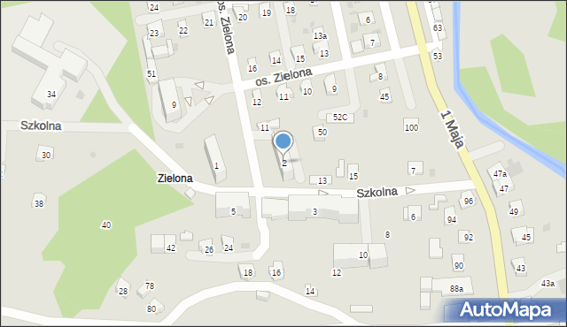 Sułkowice, Szkolna, 2, mapa Sułkowice