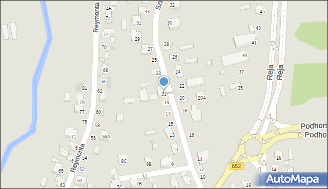 Suwałki, Szpitalna, 21, mapa Suwałk