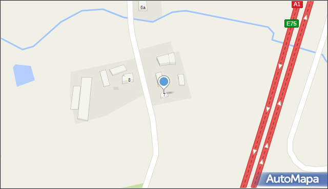 Swarożyn, Szkolna, 7, mapa Swarożyn