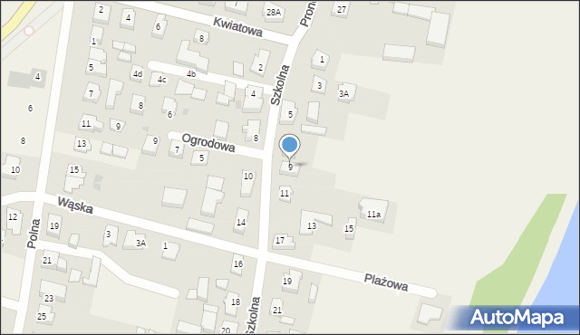 Swarzewo, Szkolna, 9, mapa Swarzewo