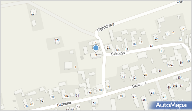 Świerczów, Szkolna, 5, mapa Świerczów
