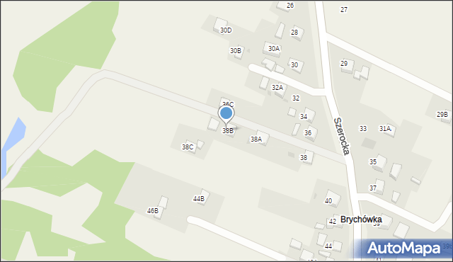 Świerklany, Szerocka, 38B, mapa Świerklany