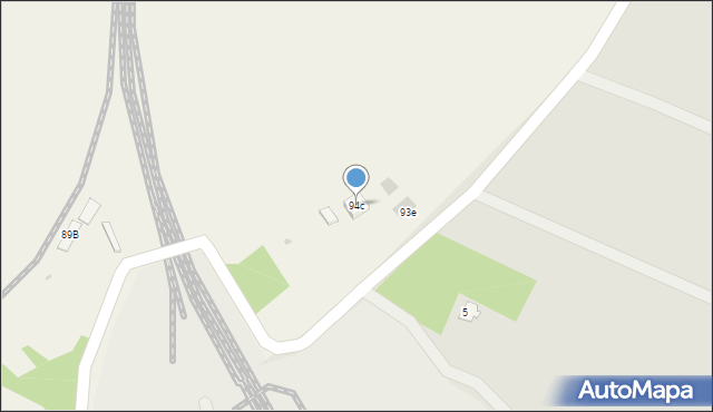 Świerklany, Szerocka, 94c, mapa Świerklany