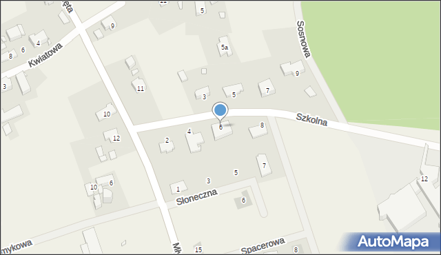 Święta, Szkolna, 6, mapa Święta