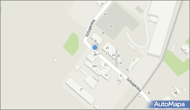 Świętochłowice, Sztygarska, 15, mapa Świętochłowice