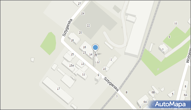 Świętochłowice, Sztygarska, 26, mapa Świętochłowice