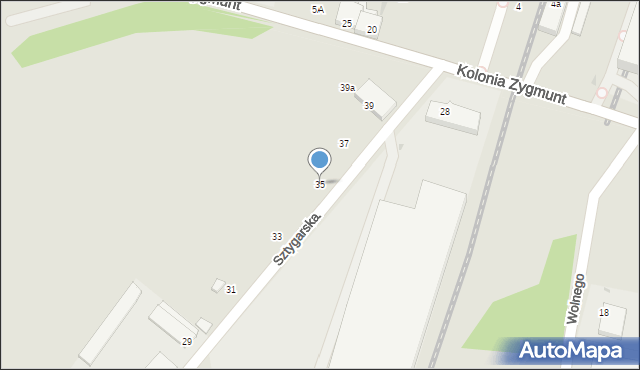 Świętochłowice, Sztygarska, 35, mapa Świętochłowice
