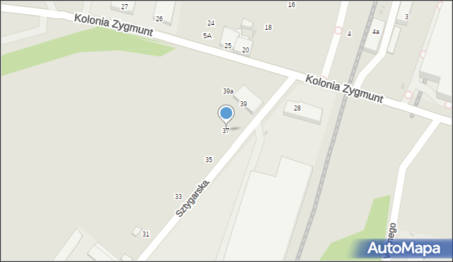 Świętochłowice, Sztygarska, 37, mapa Świętochłowice