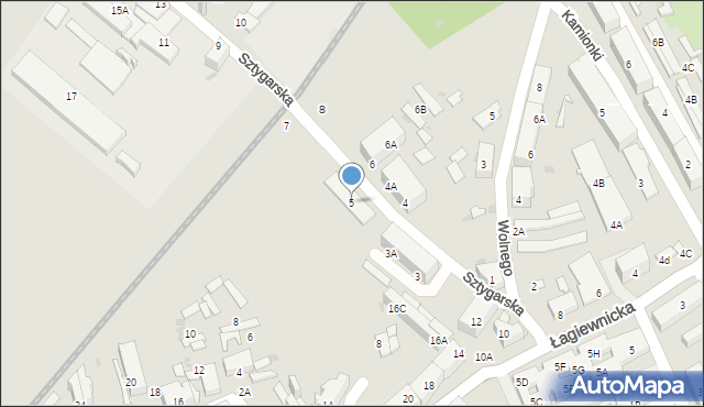 Świętochłowice, Sztygarska, 5, mapa Świętochłowice