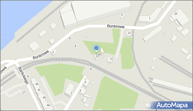 Świnoujście, Szwedzka, 10, mapa Świnoujście