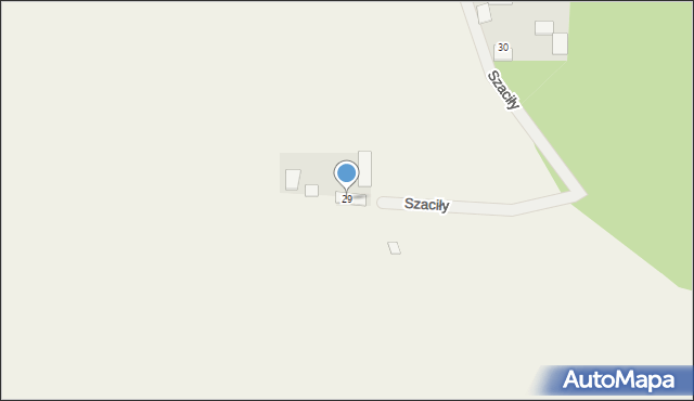 Szaciły, Szaciły, 29, mapa Szaciły