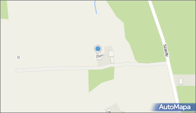 Szaciły, Szaciły, 32A, mapa Szaciły
