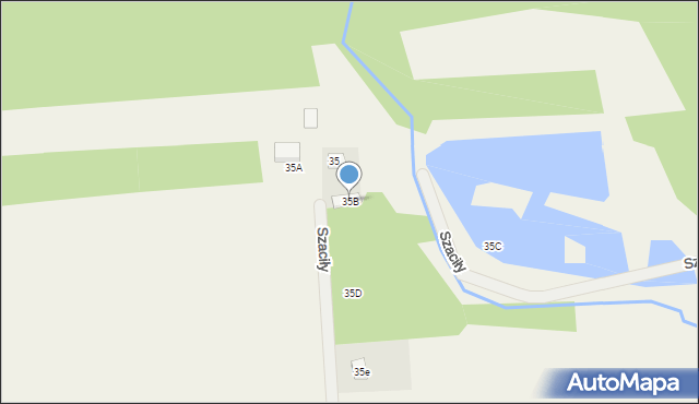 Szaciły, Szaciły, 35B, mapa Szaciły