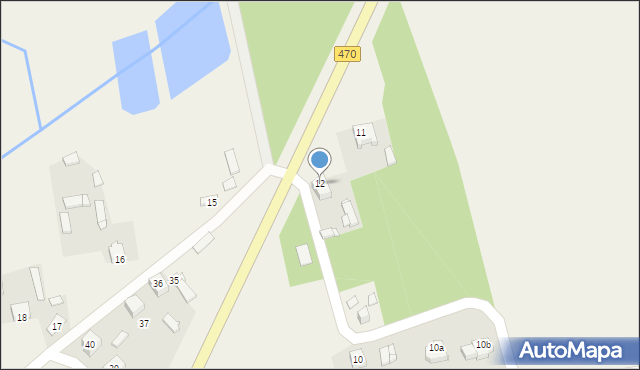 Szadów Pański, Szadów Pański, 12, mapa Szadów Pański