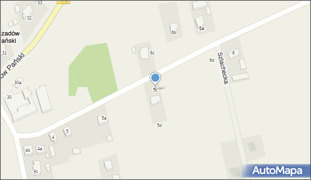 Szadów Pański, Szadów Pański, 5c, mapa Szadów Pański
