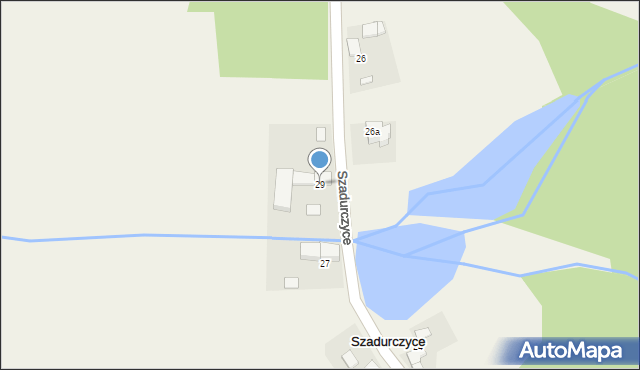 Szadurczyce, Szadurczyce, 29, mapa Szadurczyce