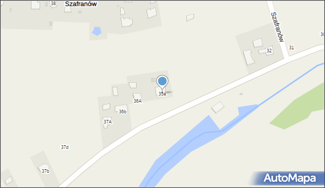 Szafranów, Szafranów, 35a, mapa Szafranów