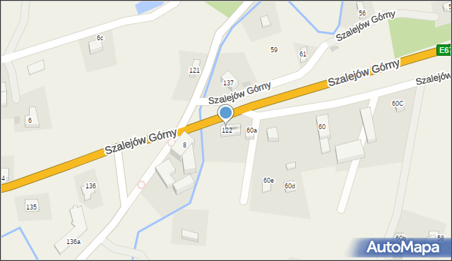 Szalejów Górny, Szalejów Górny, 122, mapa Szalejów Górny