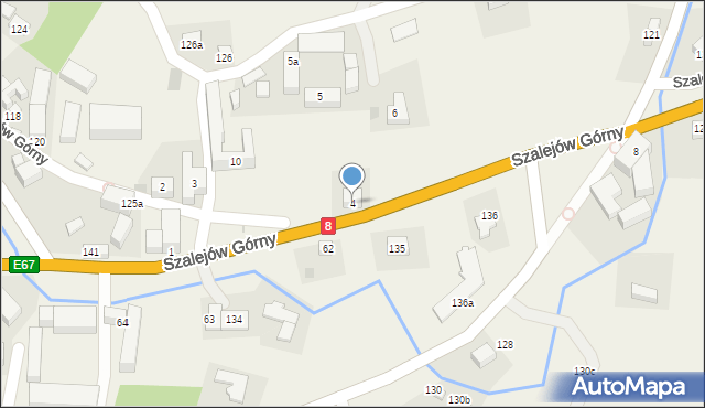 Szalejów Górny, Szalejów Górny, 4, mapa Szalejów Górny