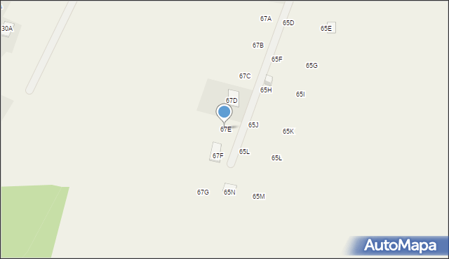 Szalejów Górny, Szalejów Górny, 67E, mapa Szalejów Górny