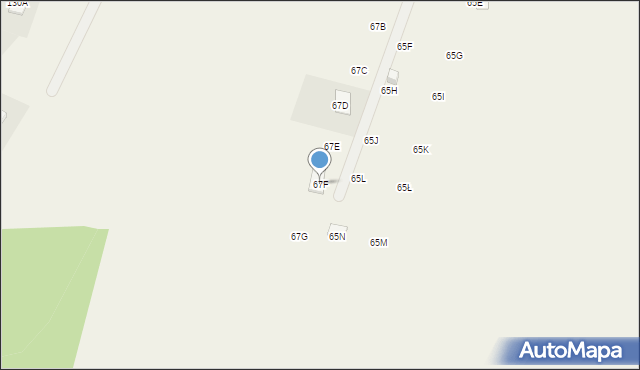 Szalejów Górny, Szalejów Górny, 67F, mapa Szalejów Górny