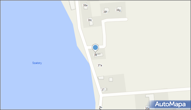 Szałstry, Szałstry, 38, mapa Szałstry