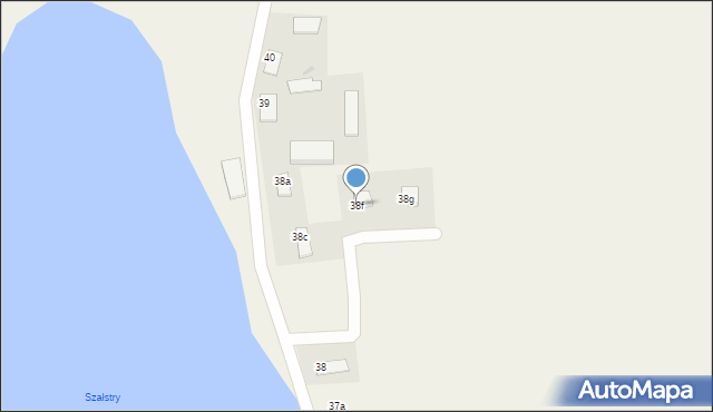 Szałstry, Szałstry, 38f, mapa Szałstry