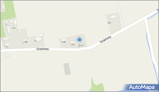 Szamoty, Szamoty, 25, mapa Szamoty