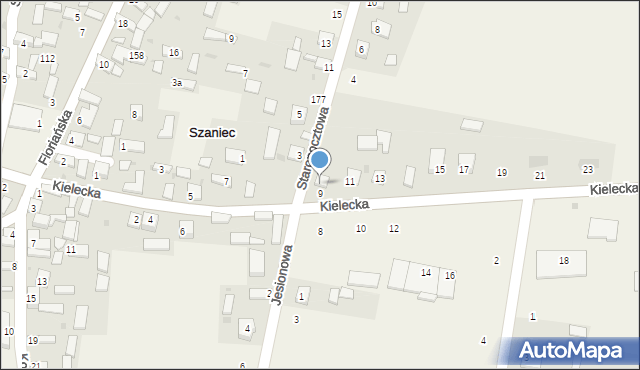 Szaniec, Szaniec, 194, mapa Szaniec