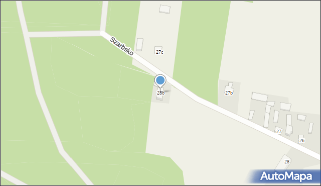 Szarbsko, Szarbsko, 28b, mapa Szarbsko