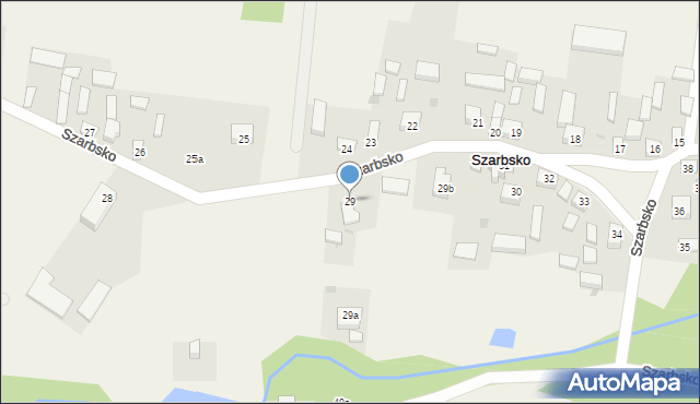 Szarbsko, Szarbsko, 29, mapa Szarbsko