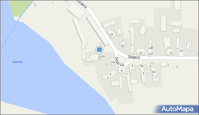 Szarcz, Szarcz, 11, mapa Szarcz