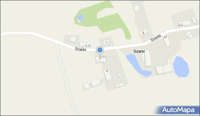 Szarki, Szarki, 2, mapa Szarki