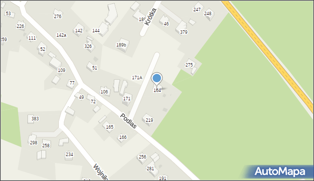 Szarów, Szarów, 164, mapa Szarów