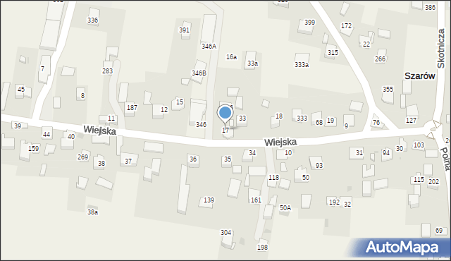 Szarów, Szarów, 17, mapa Szarów