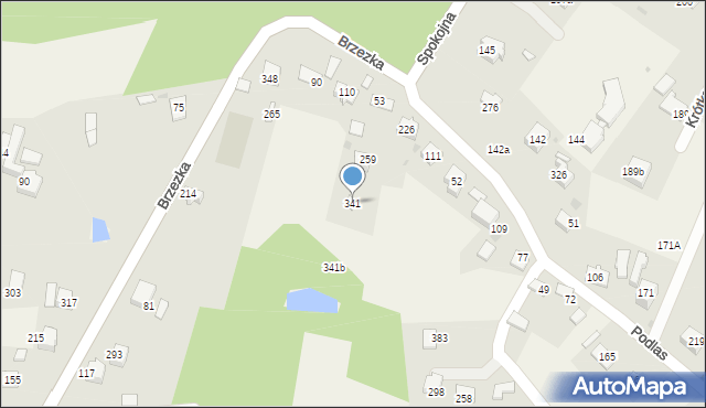 Szarów, Szarów, 341, mapa Szarów