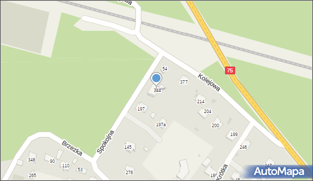 Szarów, Szarów, 344, mapa Szarów