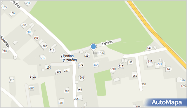 Szarów, Szarów, 372a, mapa Szarów