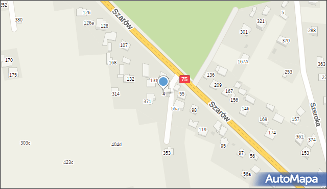 Szarów, Szarów, 4, mapa Szarów