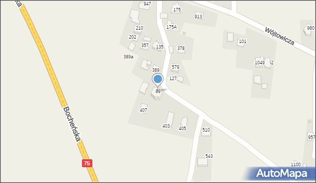 Szarów, Szarów, 89, mapa Szarów