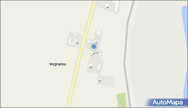 Szczawne, Szczawne, 47, mapa Szczawne