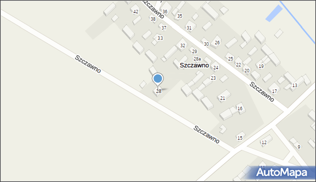 Szczawno, Szczawno, 28, mapa Szczawno