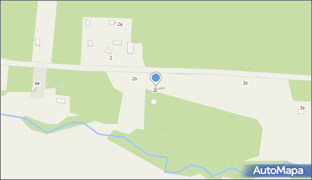 Szczawno Rzeczyckie, Szczawno Rzeczyckie, 2c, mapa Szczawno Rzeczyckie